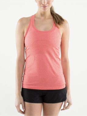 RARE Lululemon Run: Swiftly Tech Racerback Sz 6 In Love Red
